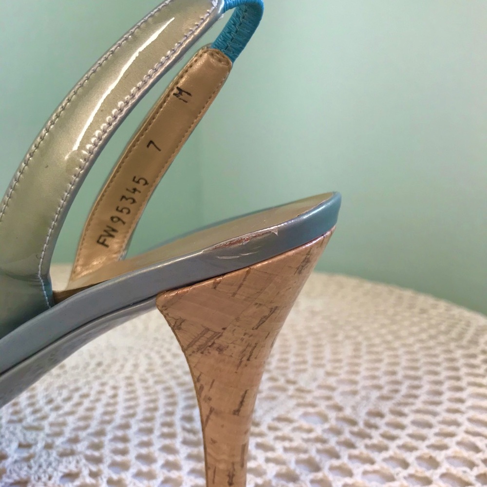 Stuart Weitzman Slingback Sandals - 7M - Picture 5 of 5